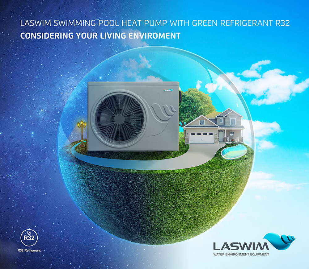 High Efficient Swimming Pool Heat Pump_Guangdong LASWIM Water